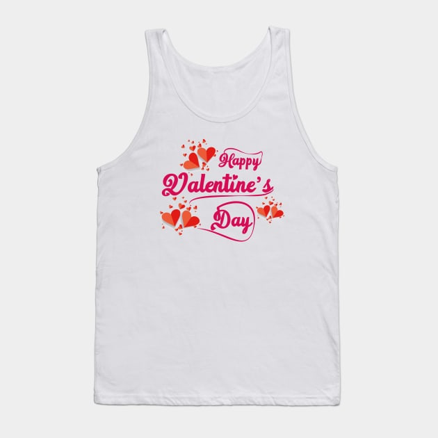 Cute Valentine, Happy Valentine's Day, Teachers valentines day Tank Top by slawers